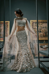 Pearl Embellished Lehenga Set