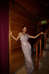 Crystal Embellished Draped Saree