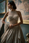 Ivory Embellished Lehenga