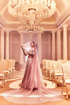 Chevron bloom lehenga
