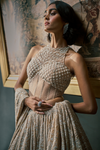 Ivory Embellished Lehenga