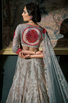 Silver Embroidered Lehenga